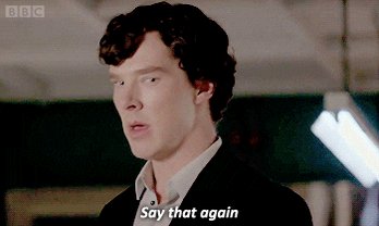 say that again benedict cum...