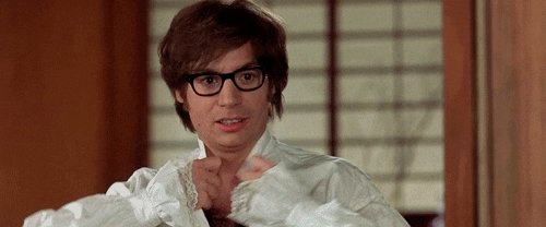 Austin Powers Flirting GIF