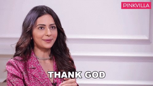 Thank God Rakul Preet Singh GIF