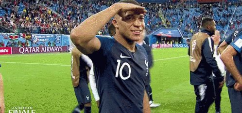 Kylian Mbappé GIF