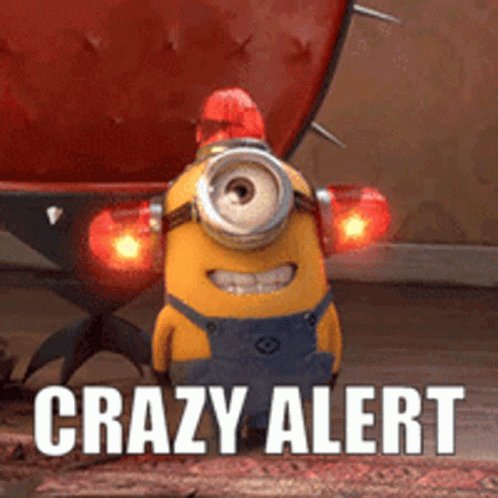 Crazy Alert Crazy GIF