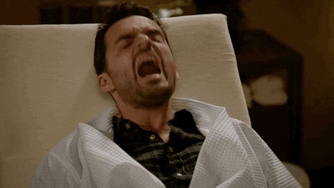 Jake Johnson Pain GIF by Ne...