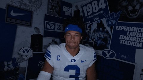 Byu Football GIF by BYU Cou...