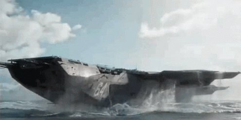 Helicarrier Avengers GIF