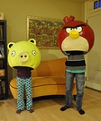 Homemade Angry Birds Costume