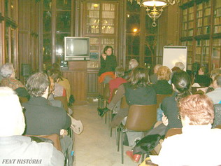 Conferencias F.H. en la Biblª Públ. Arús