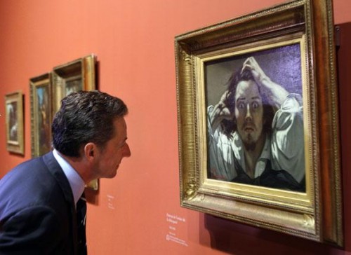 Sarkozy devant le désespéré de Courbet.jpg