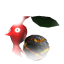 An unused texture from Pikmin, showing a Red Pikmin with a bomb-rock. The other textures can be found here.