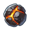 The icon for the Bomb Rock in Pikmin 4.