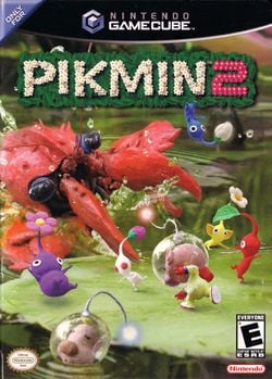 Pikmin 2's North American boxart.