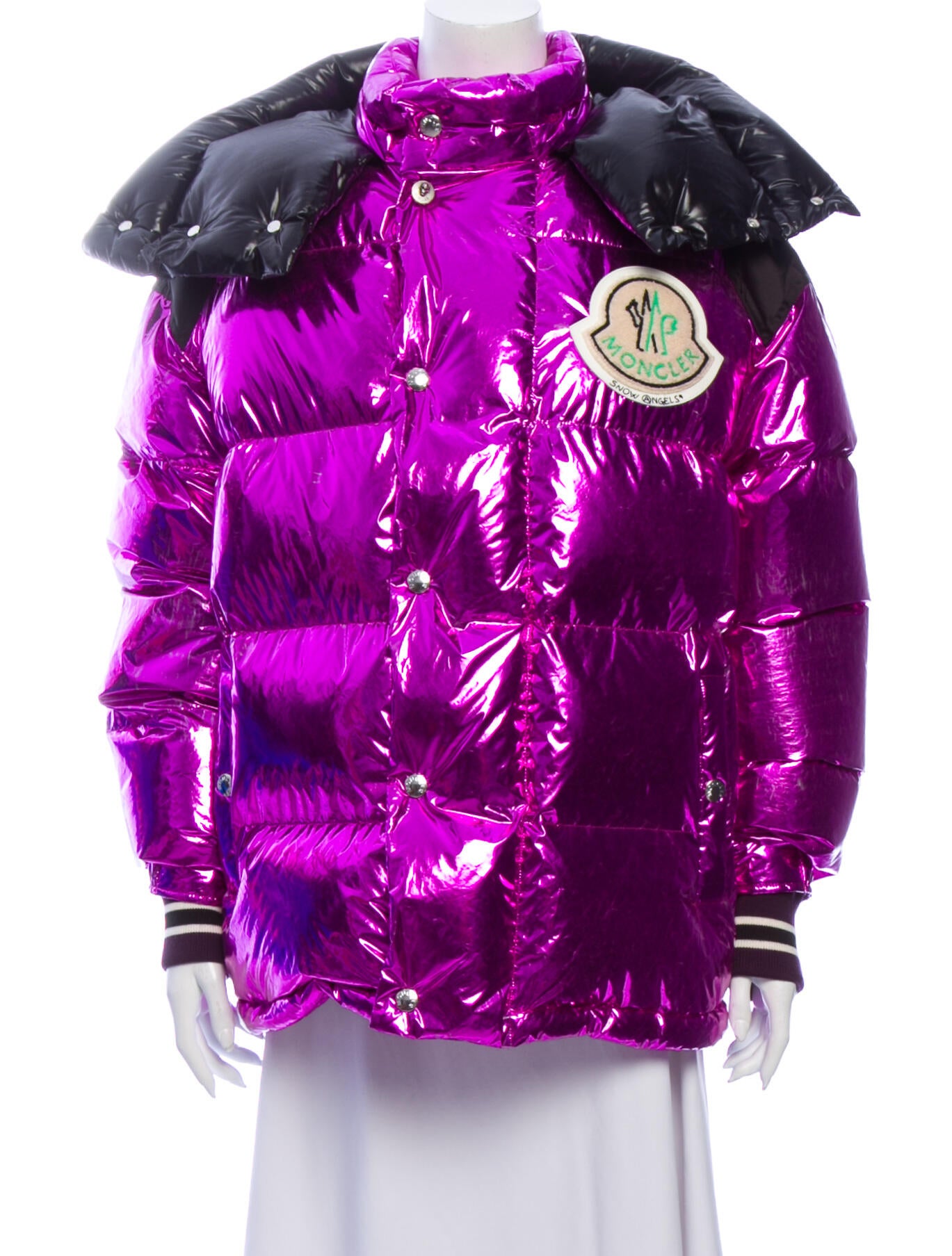 Moncler x Palm Angels Down Jacket Clothing MNCPA20073 The RealReal