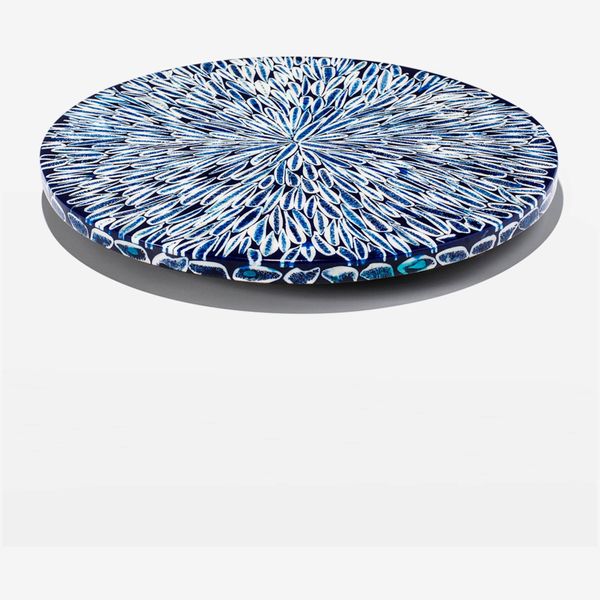 LADORADA Bone Inlay Lazy Susan