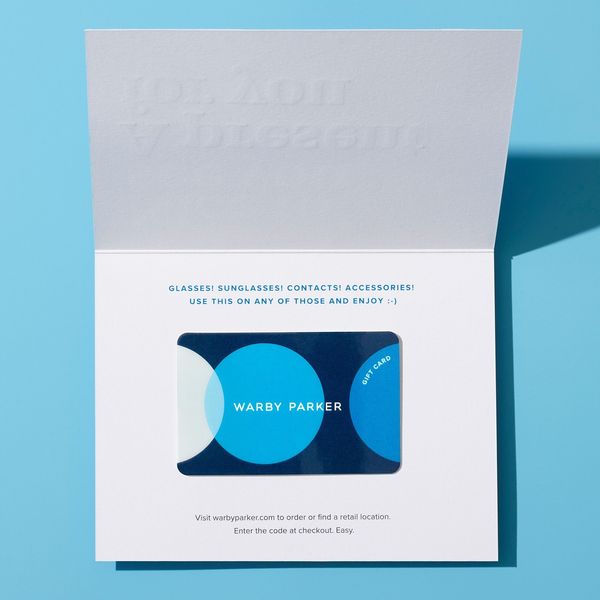 Warby Parker Gift Card