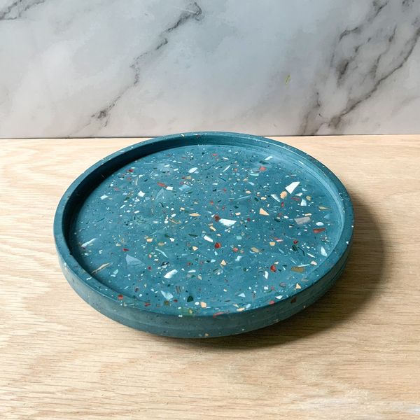 Left Corner Goods Terrazzo Lazy-Susan Turntable