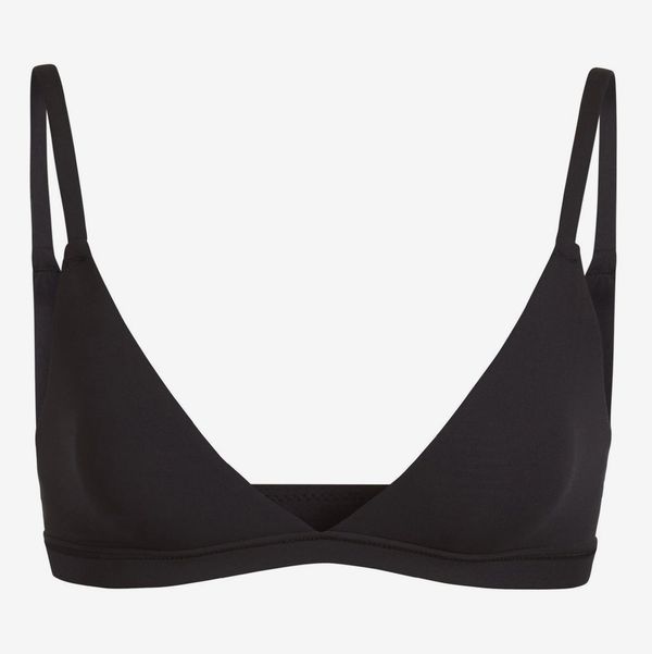 Skims Fits Everybody Triangle Bralette - Black