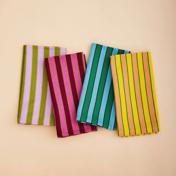 Dusen Dusen Herb Stripe Napkins