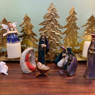 Christmas nativity set