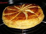 Galette des rois pistache-framboise