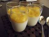 Panna Cotta vanille - mangue