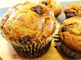 Muffins caramel et chocolat