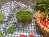 Pesto de fanes de radis