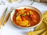 Poulet basquaise au Cookeo