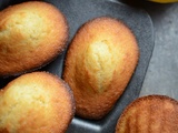 Madeleines au citron