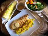 Escalopes de poulet bbq express