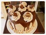 Layer cake au Kinder Bueno