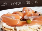 Gravlax de saumon