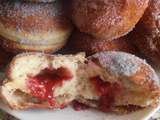 Beignets aux framboises pour la rentrée