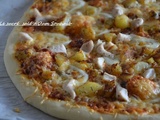 Pizza poulet pomme de terre