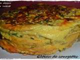 Gâteau de courgettes