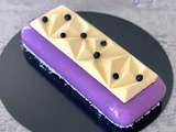 Entremets Vanille-Cassis