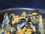 Moules à la Sauce Diable