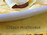 Crêpes moelleuses