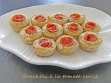 Bouchées à la tomate cerise