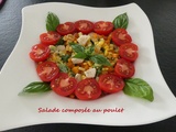 Salade composée au poulet