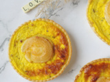 Quiches saumon et chèvre