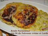 Roulé Parmentier aux Poireaux