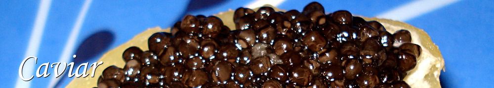 Recettes de Caviar