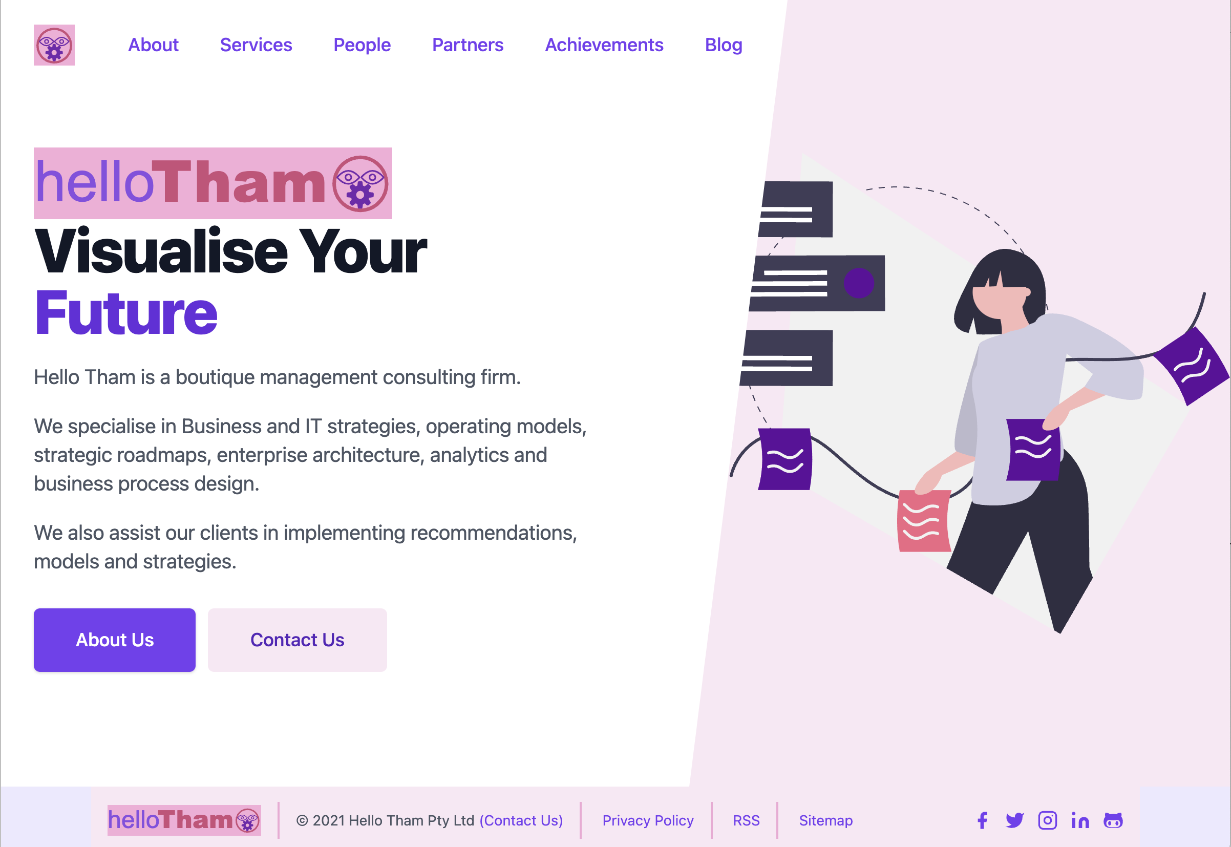 hellotham-website