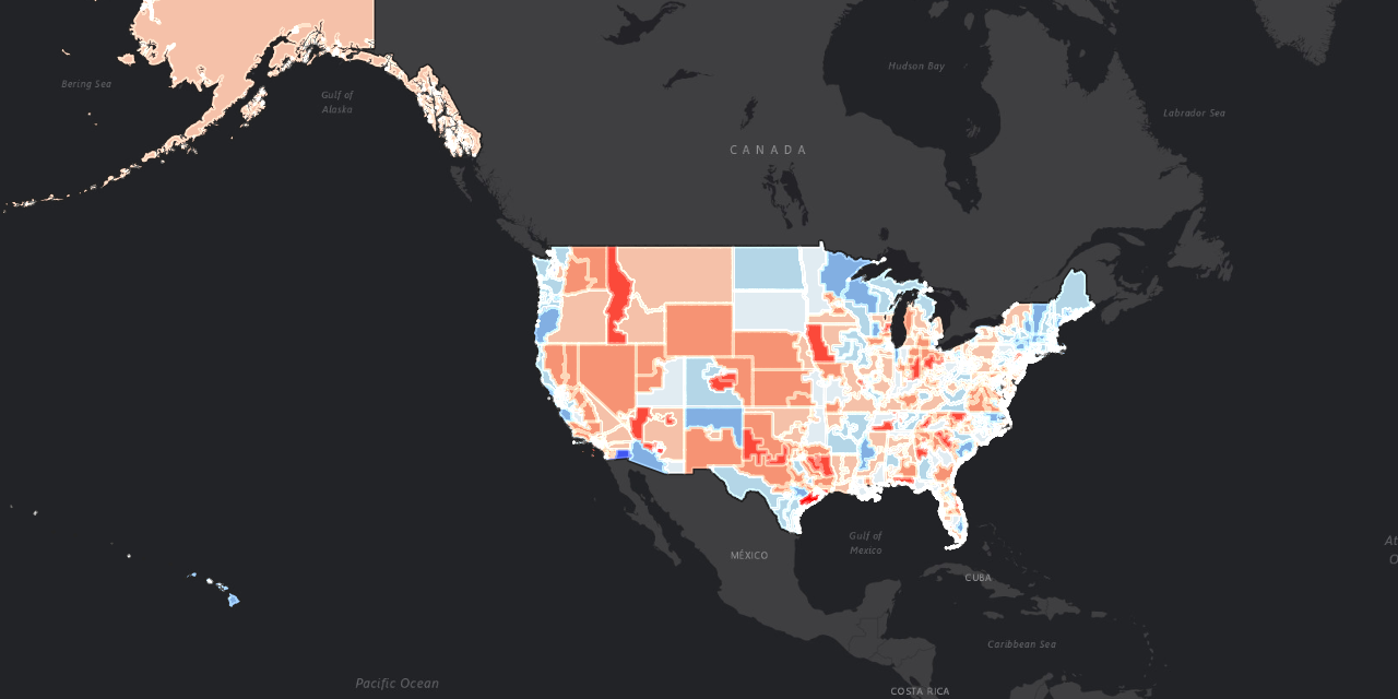 Mapping-USMembersofCongress-Ideology-in-21stCentury