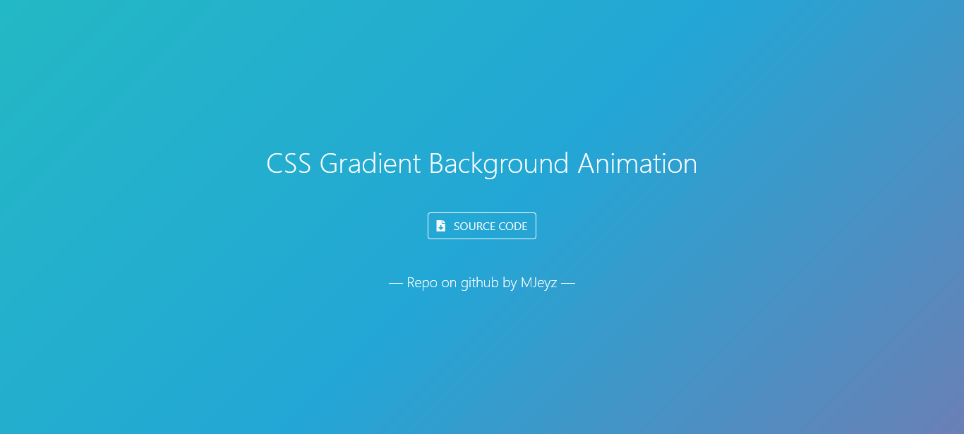 CSS-Gradient-Background-Animation