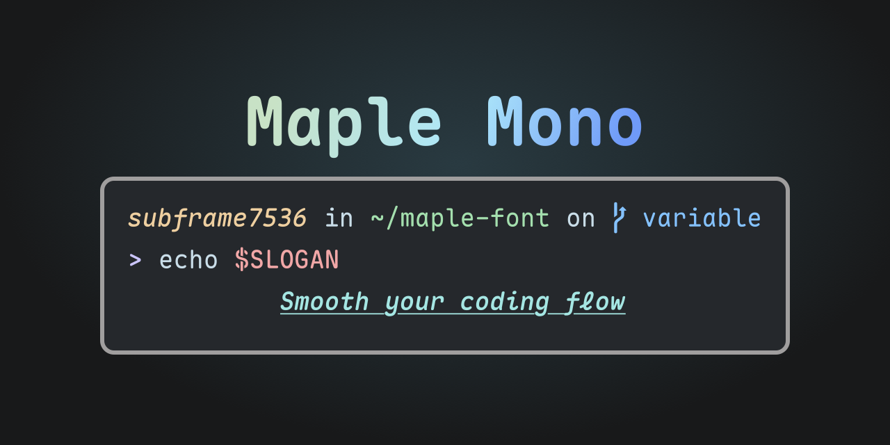 maple-font