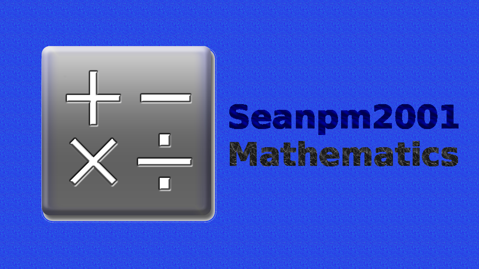 Seanpm2001-Mathematics