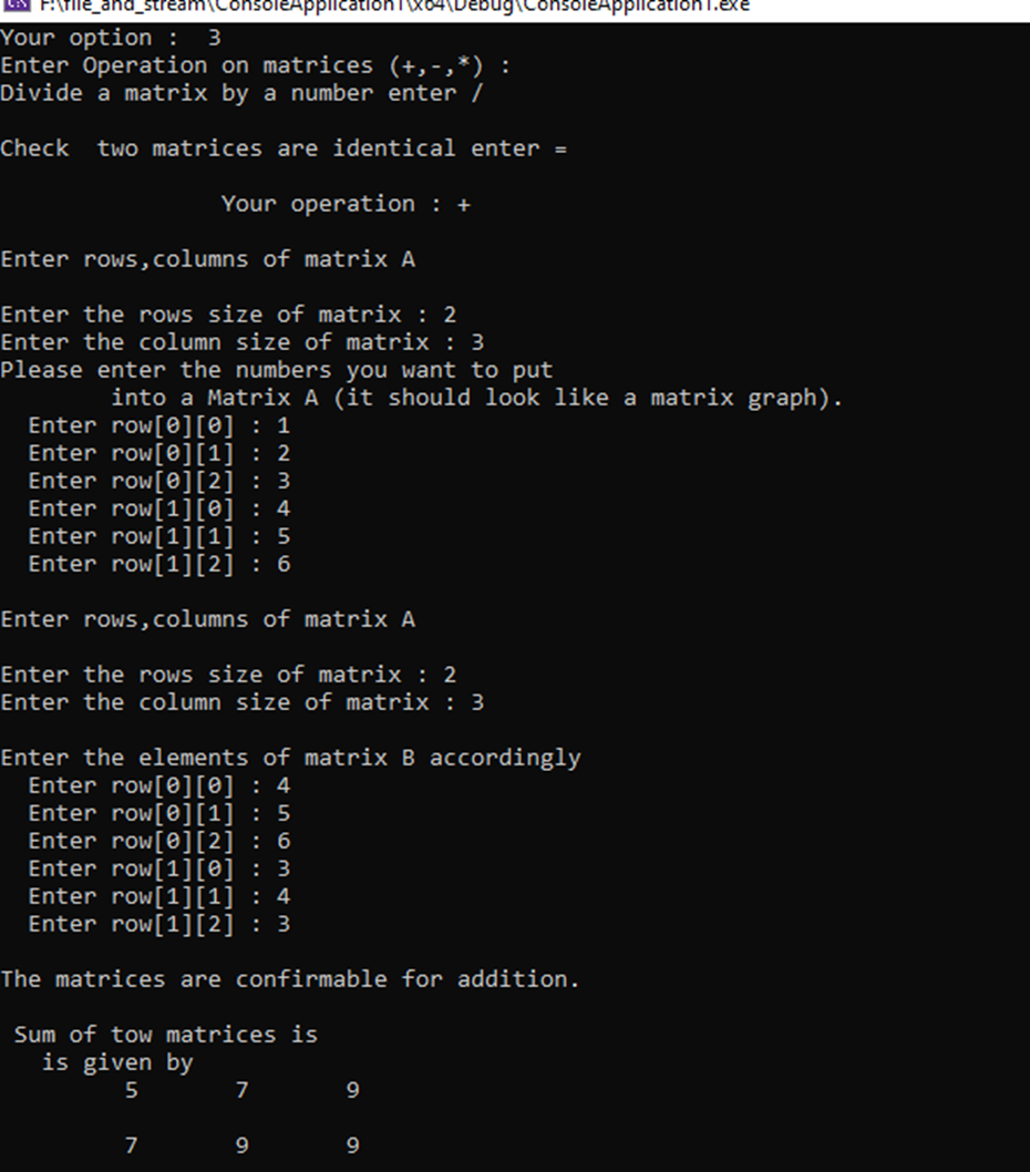 matrix-operation-using-matrix-overlading