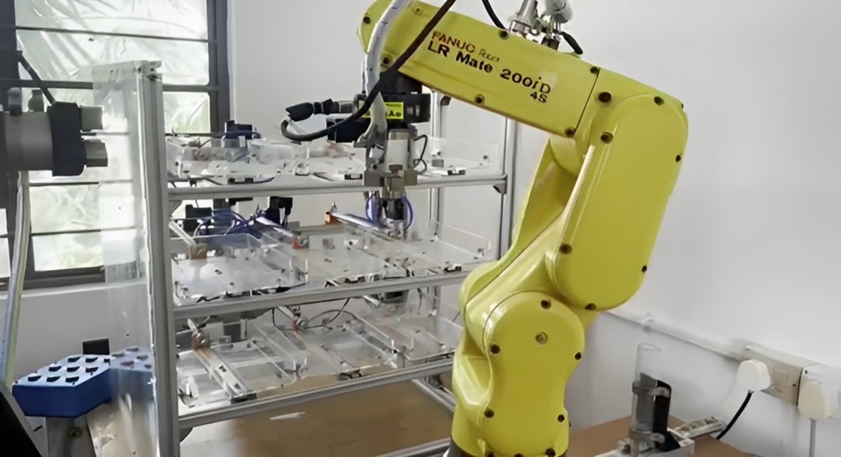 Automated-Storage-and-Retrieval-System-using-6-axis-FANUC-Robotic-Manipulator