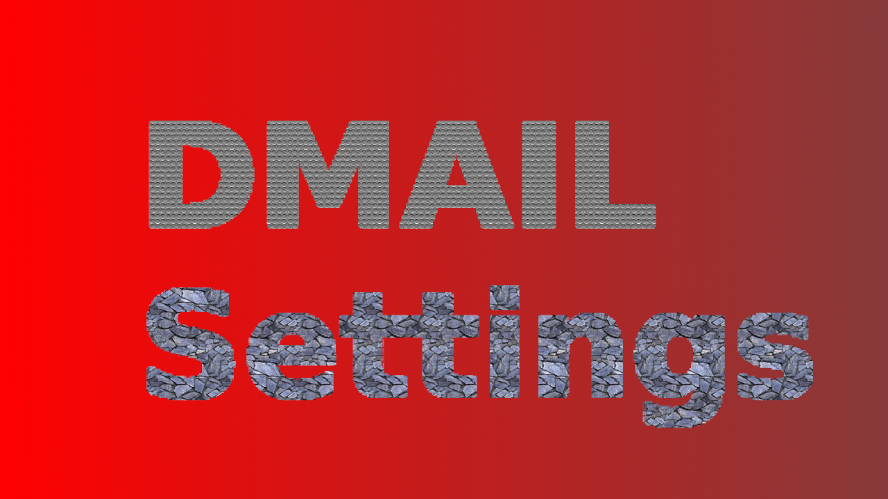 DMAIL_Settings