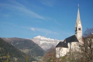 la chiesa di Pieve di Livinallongo